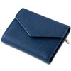 Ambitions Mini Wallet, Tri-Fold (Genuine Leather Luster and Glossy, Won't