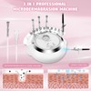 Updated 3 in 1 Microdermabrasion Machine, Professional 65-68cmhg Vacuum Suction