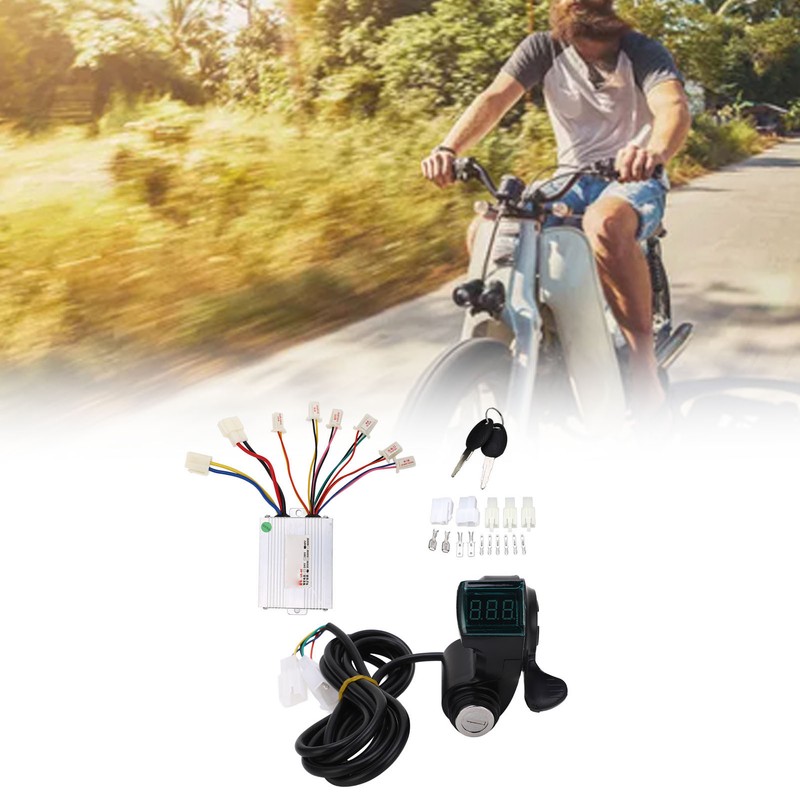 Electric Bike Controller Kit 48V 350W High Safety Power Display