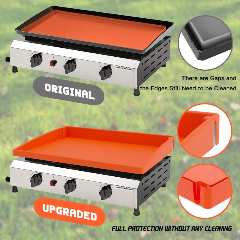 Upgraded Silicone Griddle Mat for Blackstone 36 Inch True Fully