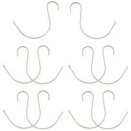 ZZLZX 5 Pair Knife Shaft Lock Springs Mini Stainless Steel Omega Shape for Shaft Lock Butterfly Shaft Lock Springs Replacement Springs for 940/535/555/556/557/707/533/15031 Silver