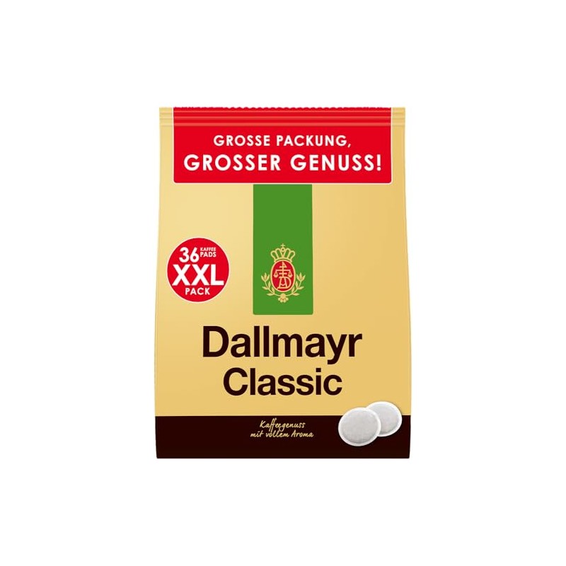 Dallmayr Classic Pads Pack of 36 Coffee Pods 248 g