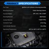 JKIANTECH 81905-F2230 Ignition Lock Cylinder Housing, Compatible with Hyundai Elantra