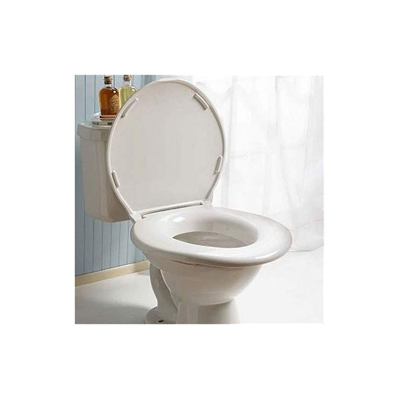 Big John Closed Front Round Toilet Seat Finish: Cream