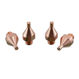 Close Clearance Spot Welding Tips 3/16" w/ 3/8-24 Thread Fits Miller style Spot Welders