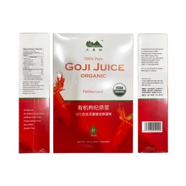 Organic Goji Juice 12 Fl Oz (30ml x 12 pouches)