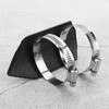 Dry Carbon Fiber Exhaust MidPipe Universal Heat Shield Kit Cover