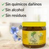 Gel Fijador De Linaza Para Peinar 500gr Arbol Verde Natural