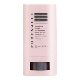 Pure Acre Cleansing Bar, Facial Cleansing, Charcoal Mud, Pore Deer Formulation, 0.7 oz (20 g) per month, Viwan Arcs