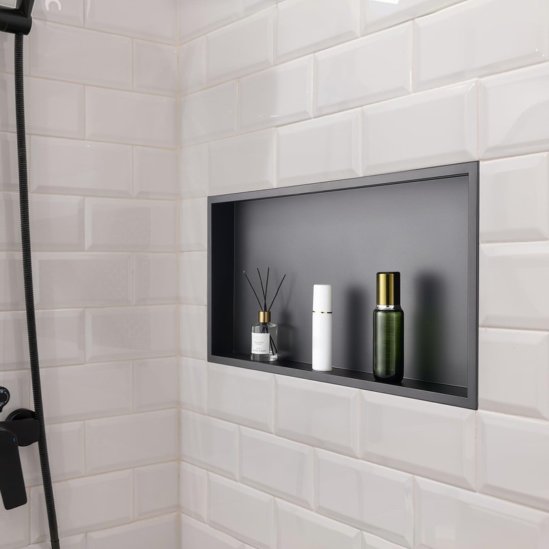 VEVOR Shower Niche, 13 x 25 x 4 inch Recessed