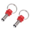 2Pcs Keg Pressure Relief Valve Ball Lock Lid Cornelius Style