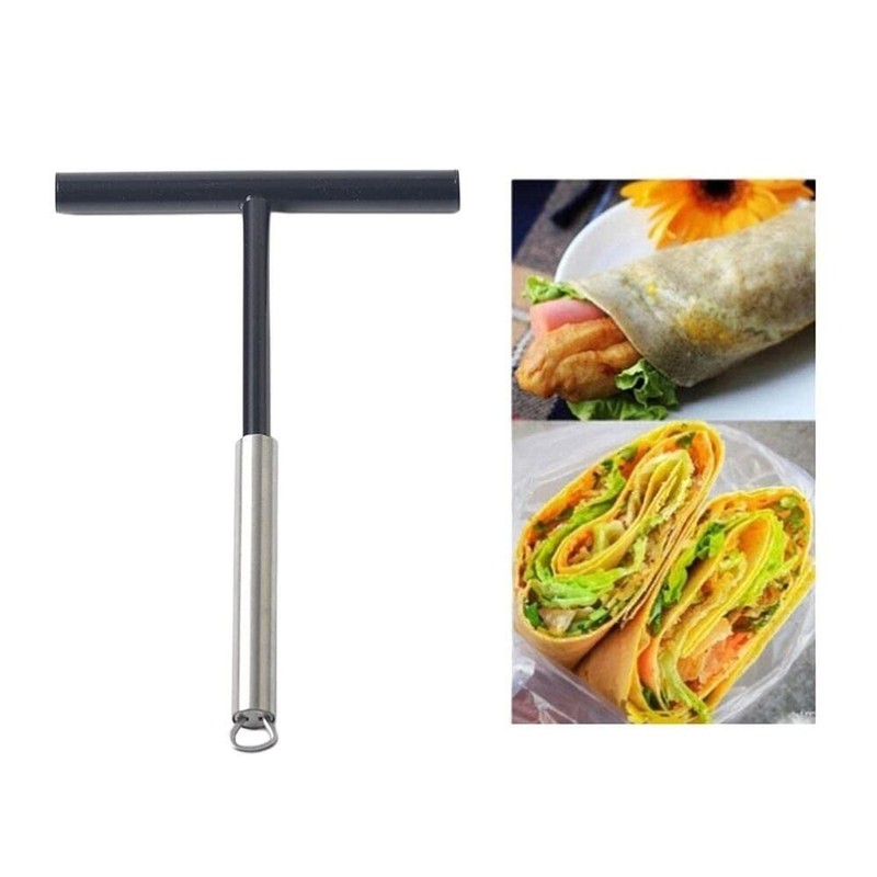 2 Pack T Shape Stainless Steel Batter Spreader Scraper with