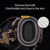 Noise Canceling Earmuffs Large Range Adjustable Easy Using Helmet Way