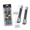 Hypersonic 2-Pack Car Backseat Organiser Hook Headrest Bag Hanger Vehicle