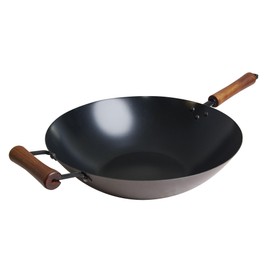 JOYCE CHEN Classic Series 14-Inch Ceramic Nonstick Carbon Steel Wok