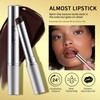 Black Honey Lipstick,Hydrating Non-Sticky Lip Balm with Intense Color, Long-Lasting