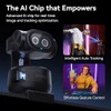 eMeet PIXY Webcam PTZ 4K con Doble Cámara Tecnología y