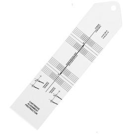 Turntable Phono Cartridge Stylus Alignment Protractor Tool Precisions Vinyls Record Player Cartridge Alignment Protractors Tool for Vinyl Record Precision Calibration