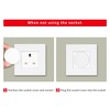 Norjews 20 Pack Plug Socket Covers UK, Child Safety Plug
