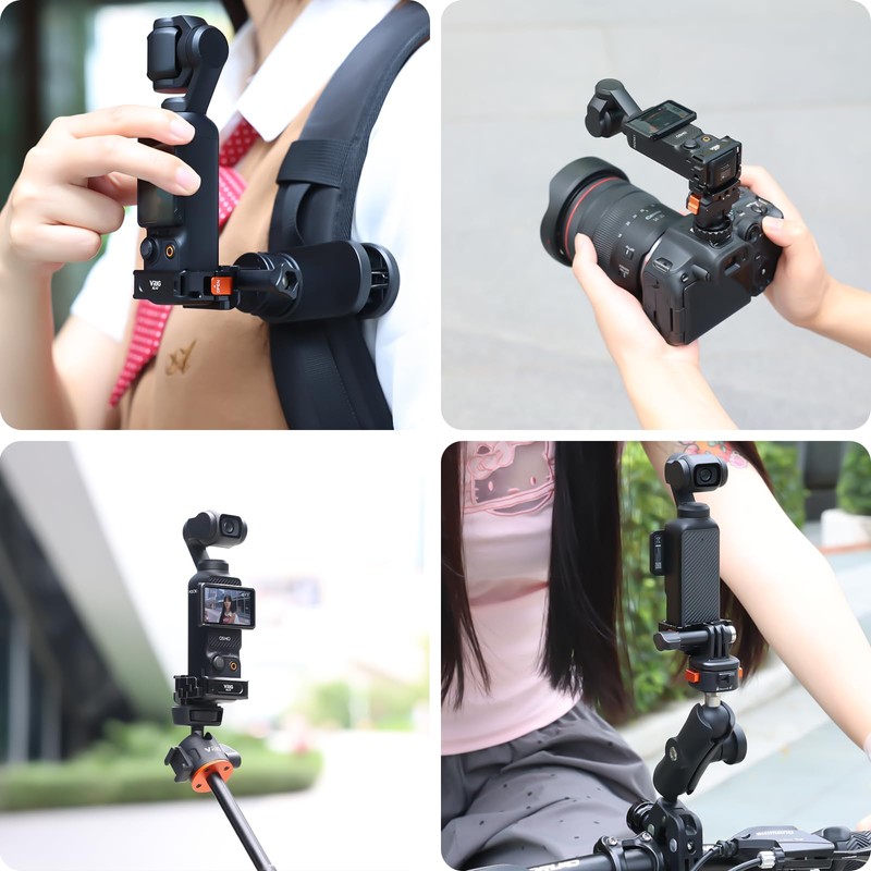 VRIG Expansion Adapter Mount for DJI Osmo Pocket 3/ Pocket