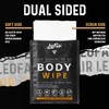 Leofair XXL Body Wipes – Disposable Wet Face & Body