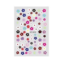 Generic Daisy Flowers Nail Stickers Sunflower Flower Leaf Avocado Extra Thin Nail Decals Xf3219 Nail Wraps Stickers Manicure Supplies for Women Nails Full Long Lasting Easy Apply and Remove
