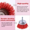 Rocaris 10 Pack Nylon Filament Abrasive Wire Brush Wheel &