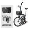 Rhinowalk Bike Handlebar Bag for Brompton Folding Bike Quick Release