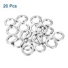 sourcing map M6 Split Lock Washer, 20Pcs 304 Stainless Steel