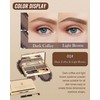 Eyebrow Powder Kit,2 Colors Light Coffee/Dark Brown Eye Brow Powder