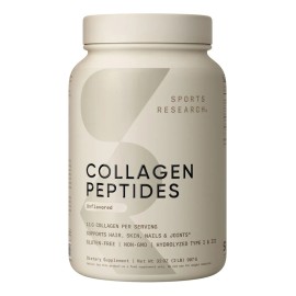 Collagen Peptides Powder 'xl' Jar (32oz) | Grass-fed, Certif