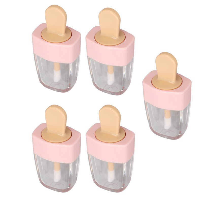Pack of 5 Empty Lip Gloss Tubes, Empty Lip Gloss