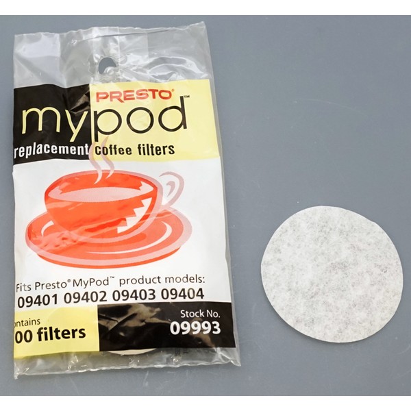 Presto MyPod Replacement Coffee Filters