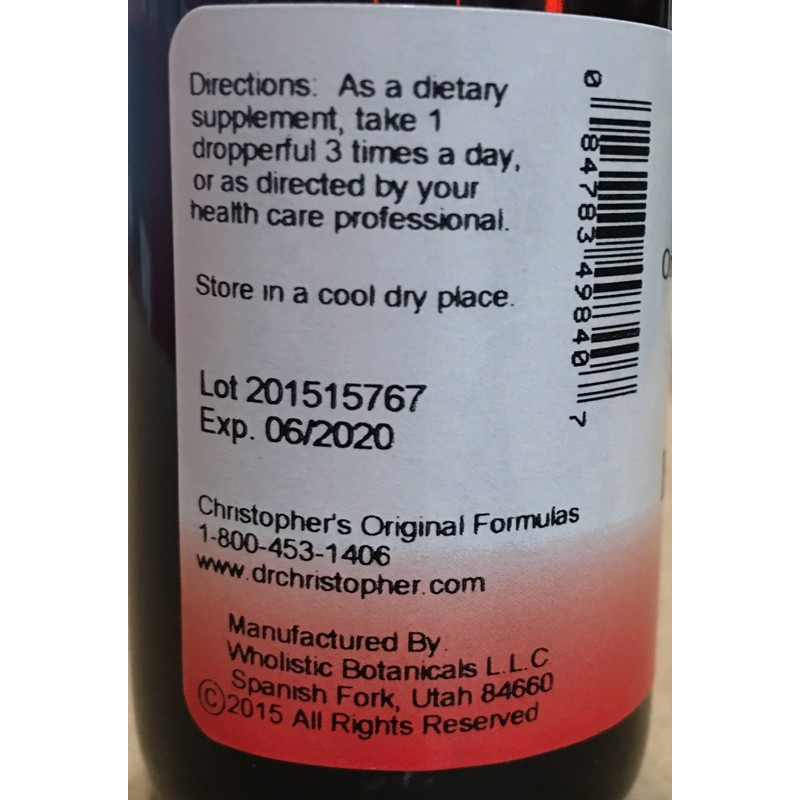 Christopher's Original Formulas Hydrangea Root Extract by Christopher's