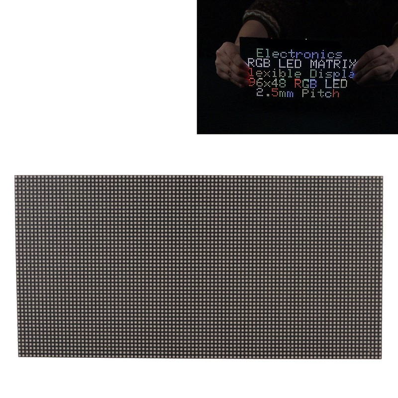 LED Matrix Panel 96x48 RGB Full Color 2.5mm Pitch 4608