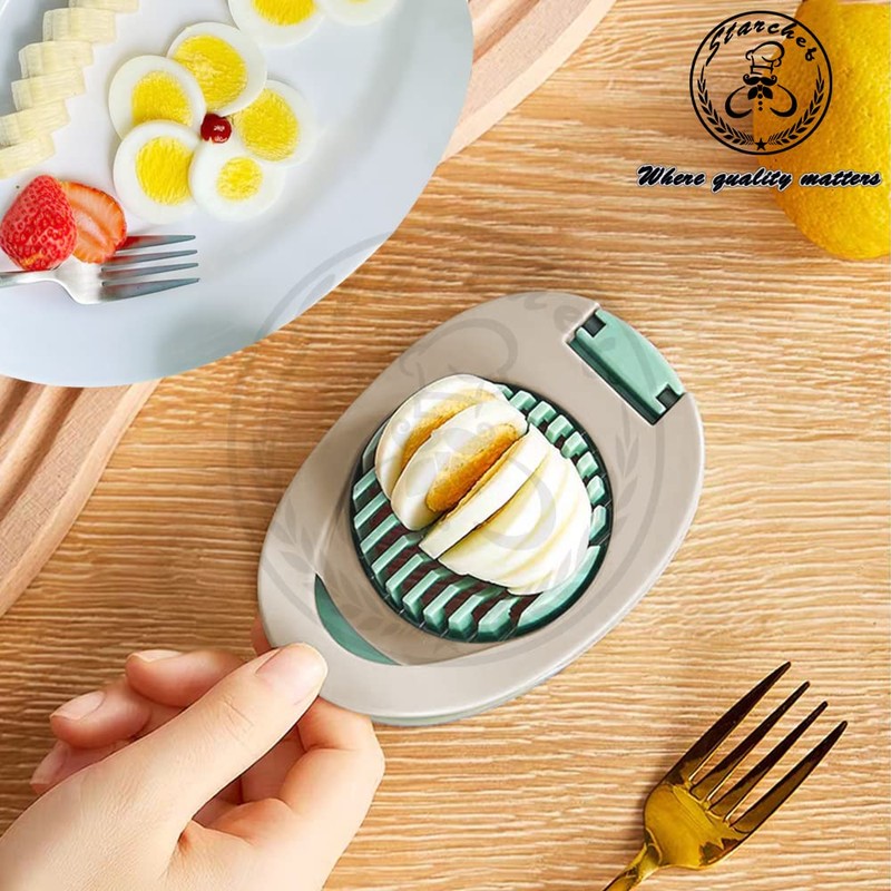 Starchef Stainless Steel Preserved Egg Ham Banana Cutter Slicer, Slice