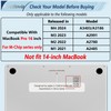 MecBevia for MacBook Pro 16 inch Case M5 M4 M3