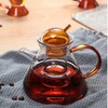 High Borosilicate Glass Teapot (600ML AMBER)