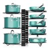 XSUPER Pots and Pans Organizer for Cabinet, 8 Tier Pot