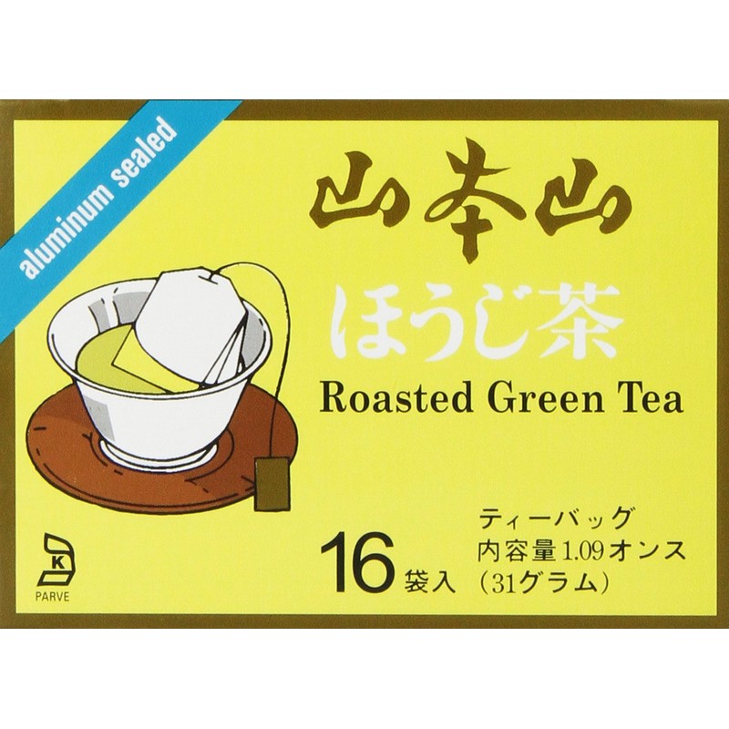 1 Pack of YAMAMOTOYAMA Hojicha Tea Bags