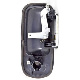 PT Auto Warehouse GM-3903BA-RR - Outer Exterior Outside Hinged Door Handle, Textured Black - Rear Right Passenger Side, Replaces 25942274, 10359098, 15025629, 15048813, 15072580, 15170071, 25748322