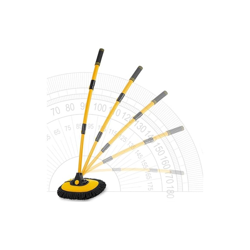 Cepillo para Lavar carros, Kit de Limpieza para Auto, Kit