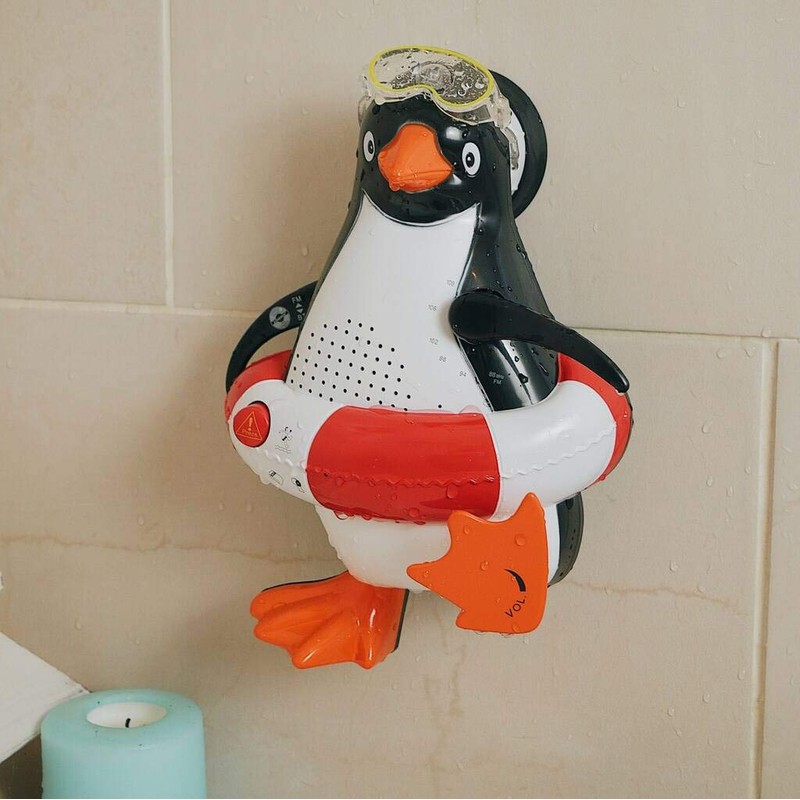 Steepletone Penguin Radio PSR5 BT. FM Radio, Waterproof Bluetooth Speaker,