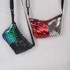 YEKEYI Reversible Mermaid Sparkling Sequins Glitter Belt Waist Bag Handbag