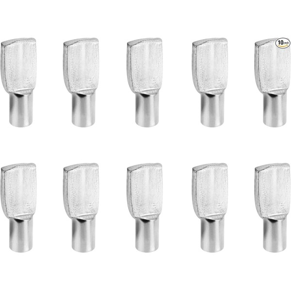 NoBrand 10 Pcs Shelf Pegs, Shelf Pins, 5mm Spoon Shape