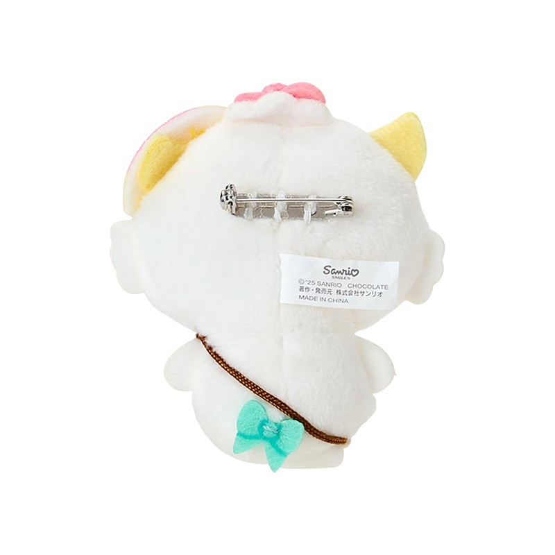 Sanrio 316903 Mascot Brooch (Omurice), Polyester, For Ages 3 and