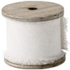 Paseo Handmade Ribbon White 6.5x300cm FT-25WH