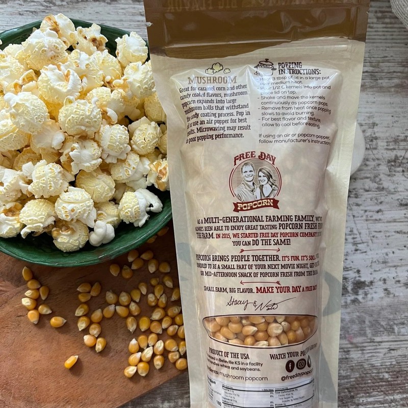 White Butterfly Un-Popped Popcorn Kernels | Pack of 3 |