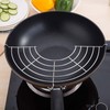 Wok Shelf, Kitchen Wok Fry Pan Pot Stainless Steel Shelfs