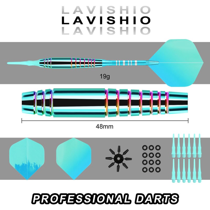 Lavishio Soft Tip Darts Set - Soft Tip Darts for
